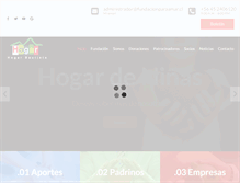 Tablet Screenshot of fundacionparaamar.cl